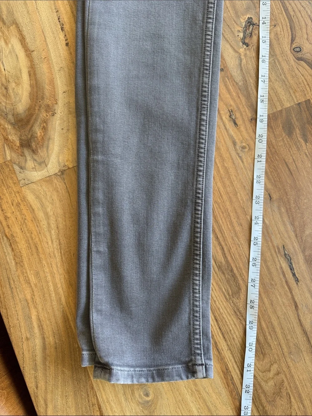PAIGE Gray Slim Leg Jeans Style: Croft - Picture 4 of 8